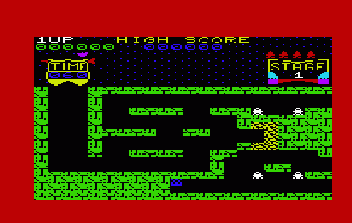 Tutankham title screen for Vic-20